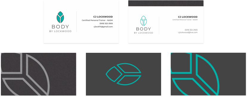 Body by Lockwood Business Card Concepts